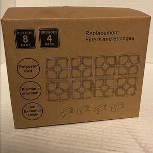 Pet Cat Water Drinking Fountain Filter Replacement - Automatic Pet Dispenser 8pk